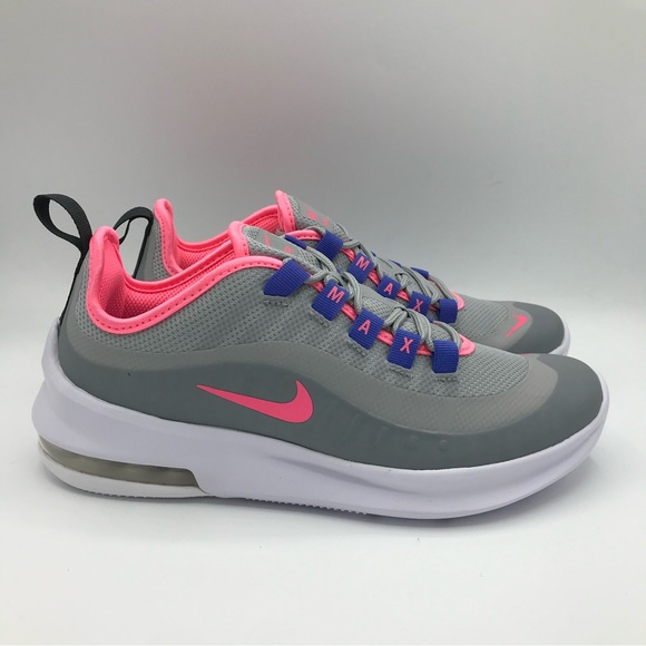 NWB Nike Air Max Axis GS Light Smoke Grey Sunset Pulse Sneakers - Picture 3 of 9